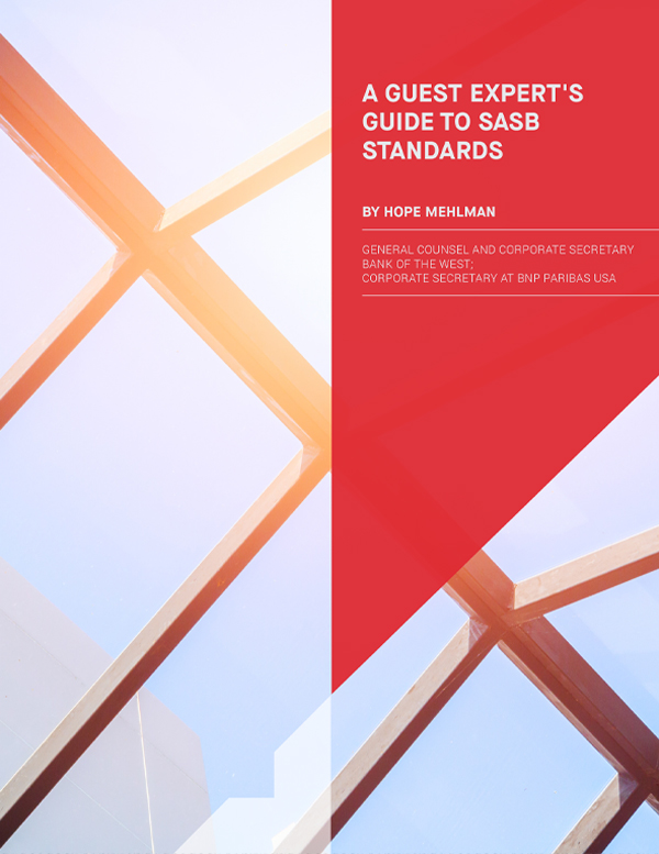 A Guest Expert’s Guide to SASB Standards
