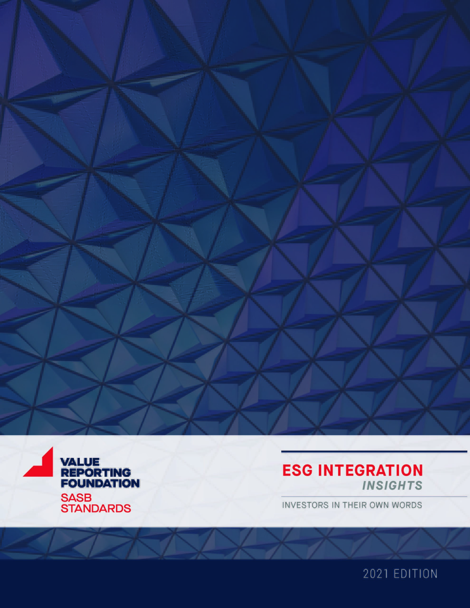 ESG Integration Insights – 2021 Edition